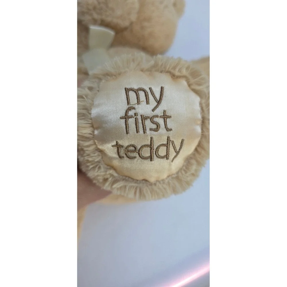 Baby Gund My First Teddy Tan Plush Stuffed Animal Bear 15 Inch 6048626 - Picture 3 of 6